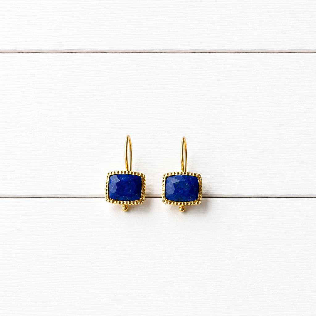 Pendientes azules