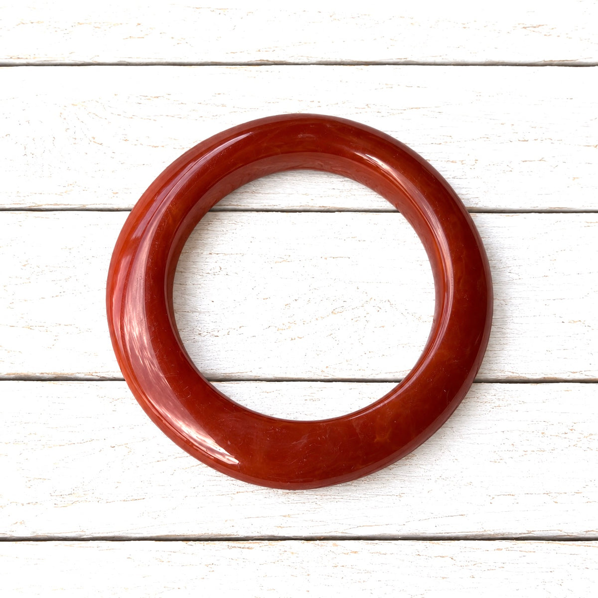 Pulsera resina terracota