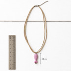 Gargantilla cáñamo pez rosa