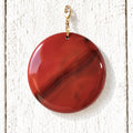 Charm redondo resina XL teja