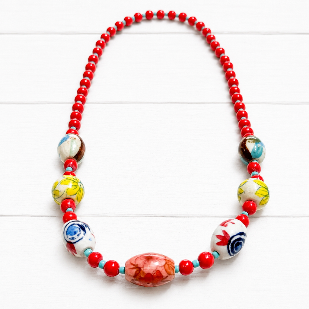 Collar cerámica color 2