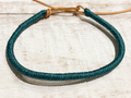 Pulsera cuero verde