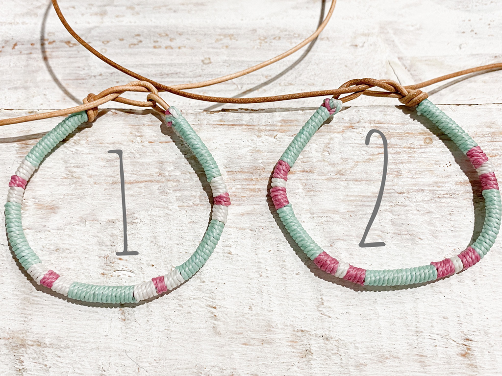 Pulsera cuero agua