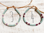 Pulsera cuero agua