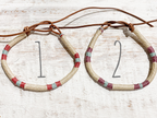 Pulsera cuero mujer natural
