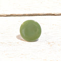 Anillo plateado esmalte verde