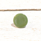 Anillo plateado esmalte verde