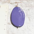 Pendientes morados
