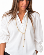Collar natural cascabeles