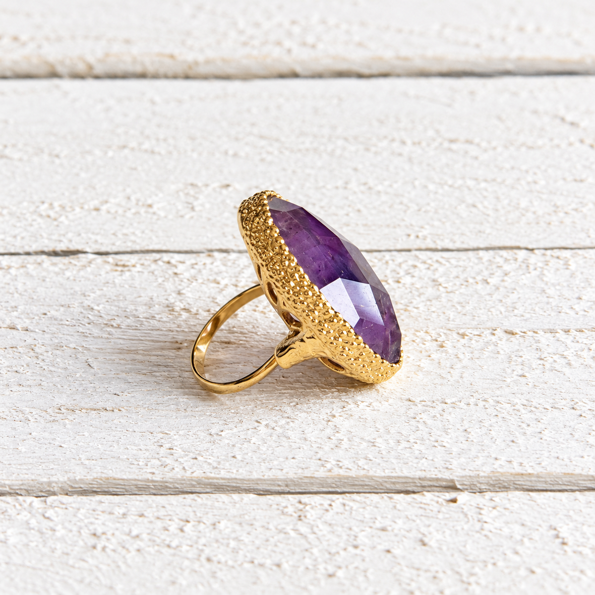 Anillo amatista XL