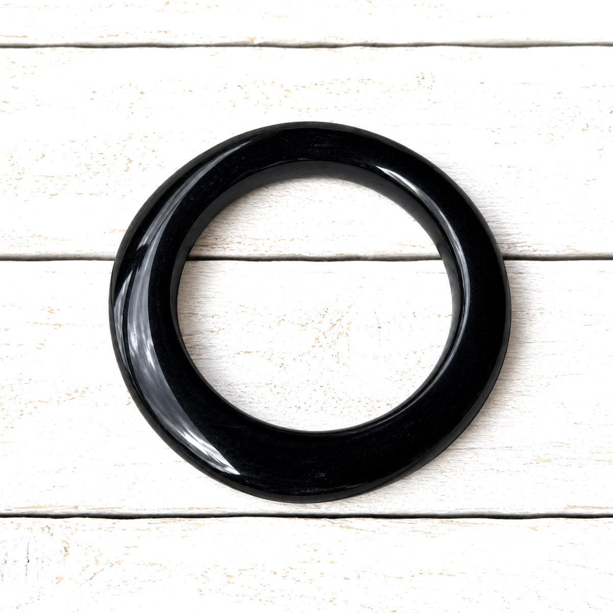 Pulsera resina negra
