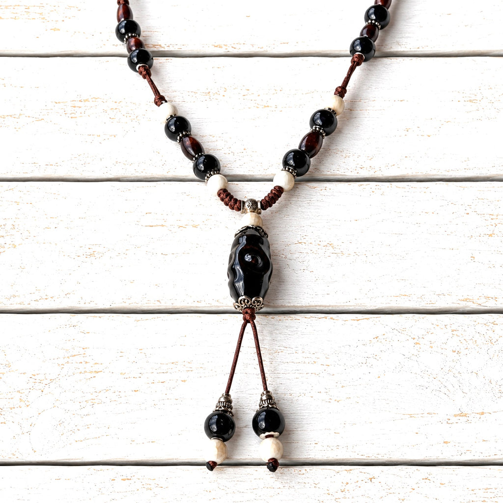 Collar cerámica negro
