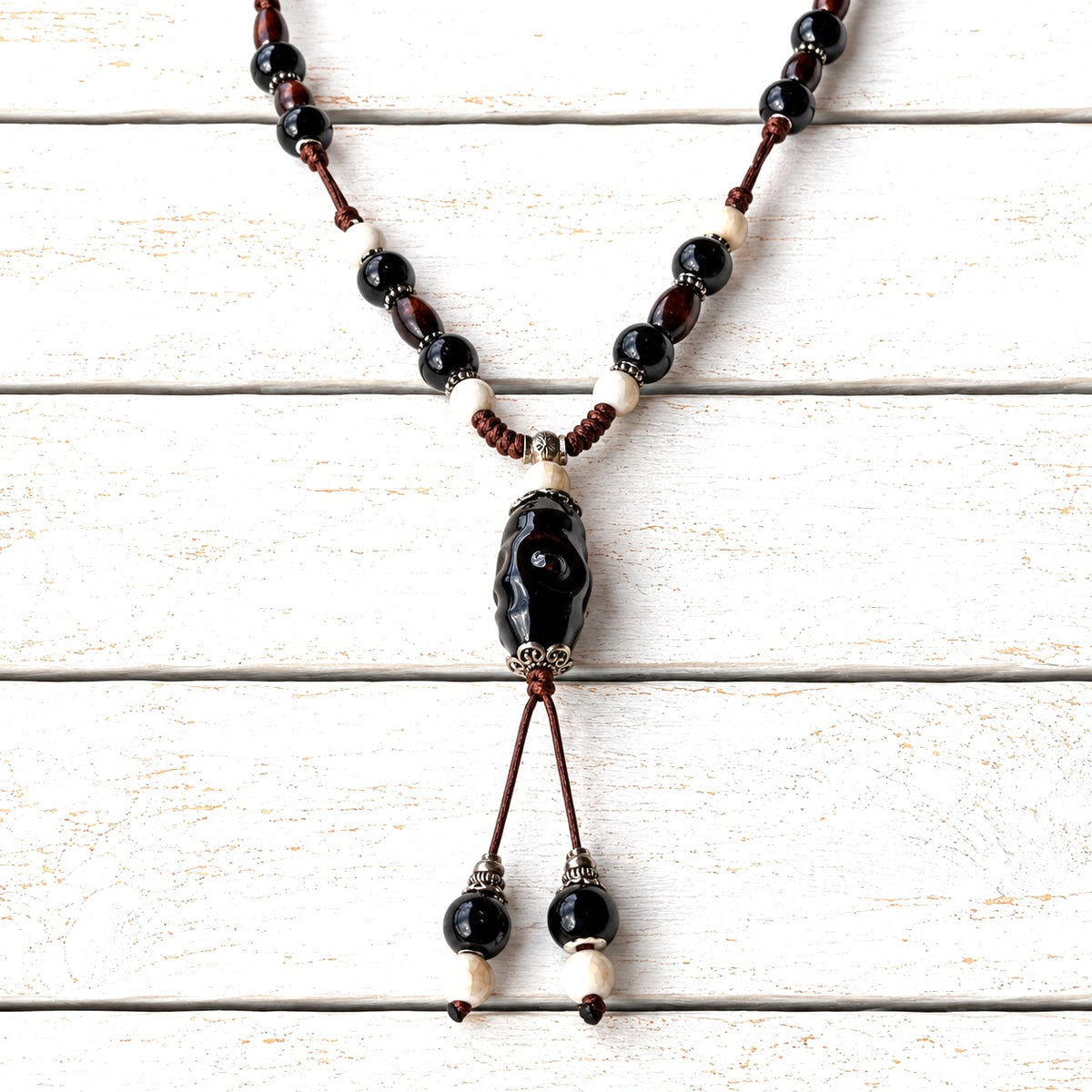 Collar cerámica negro