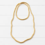 Collar moldeable dorado