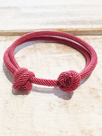 Pulsera nudos fresa
