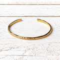 Pulsera acero dorada