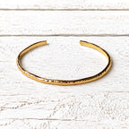 Pulsera acero dorada