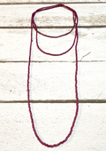 Collar miyuki mini extra largo vino