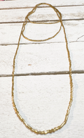 Collar miyuki mini extra largo dorado