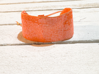Pulsera miyuki naranja 3cm