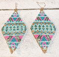 Pendientes miyuki dibujos agua