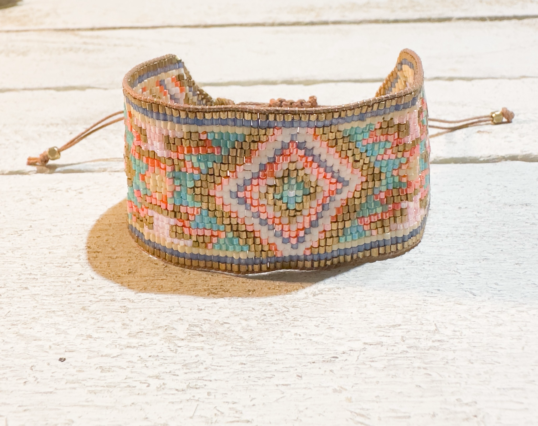 Pulsera miyuki 3cm rombo