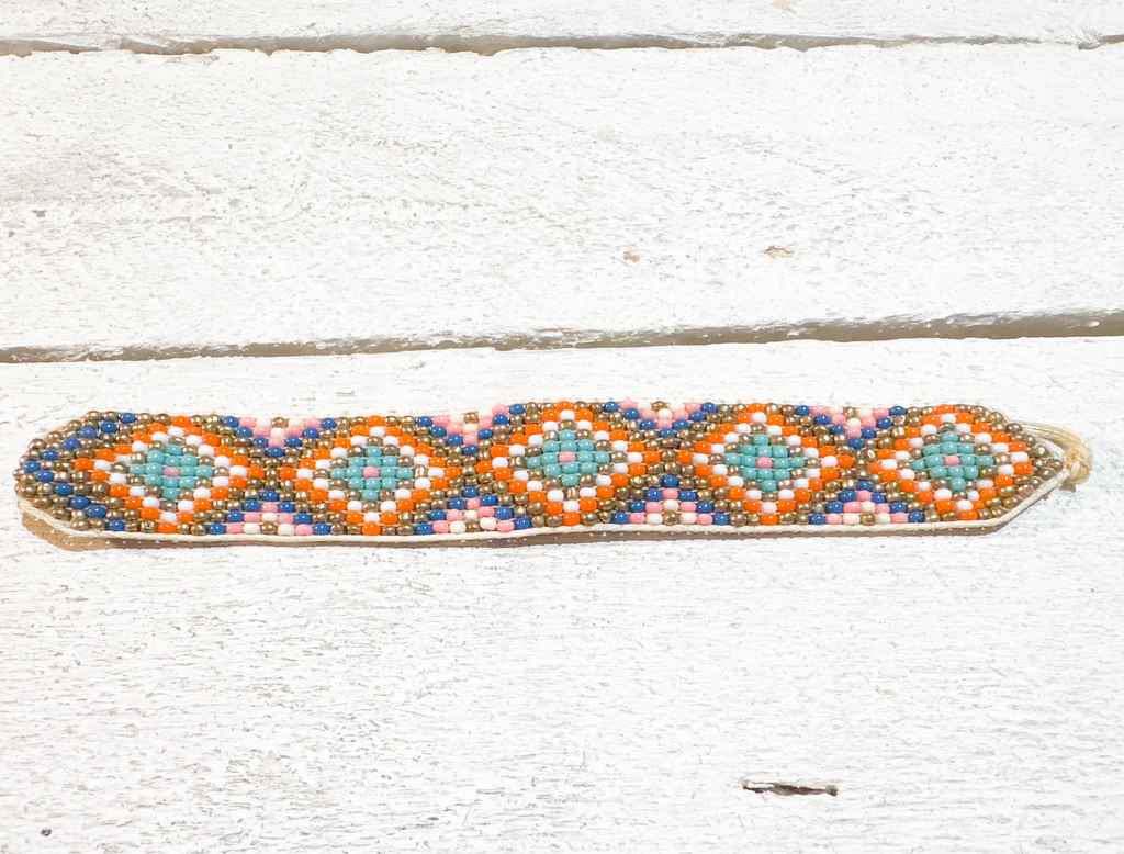 Pulsera miyuki rombos