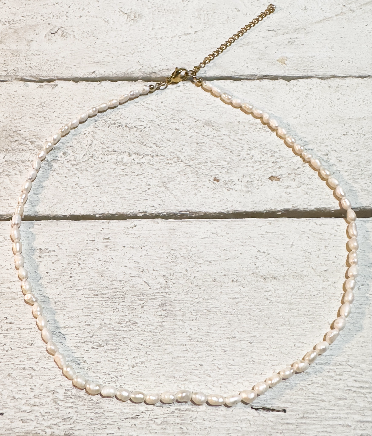 Gargantilla mini perlas
