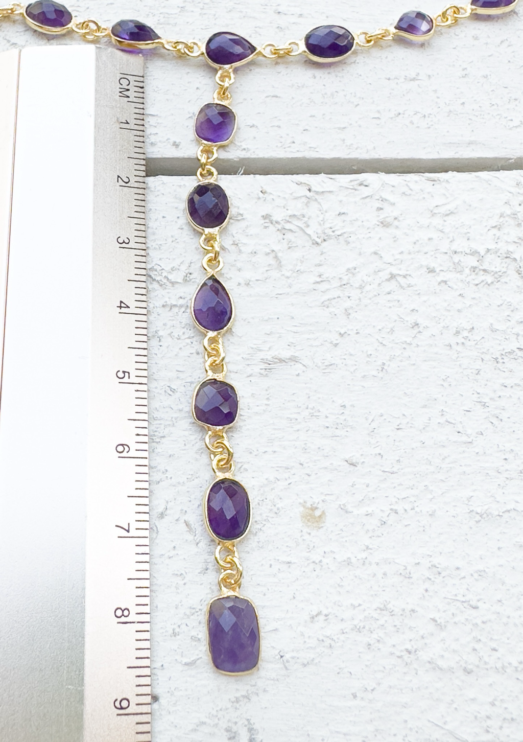Cadena racimo morada