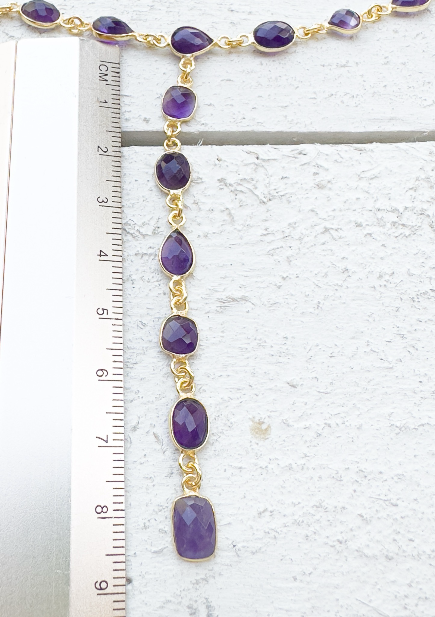 Cadena racimo morada