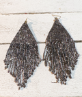Pendientes miyuki XL gris