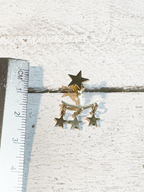 Pendientes dos capas estrellas