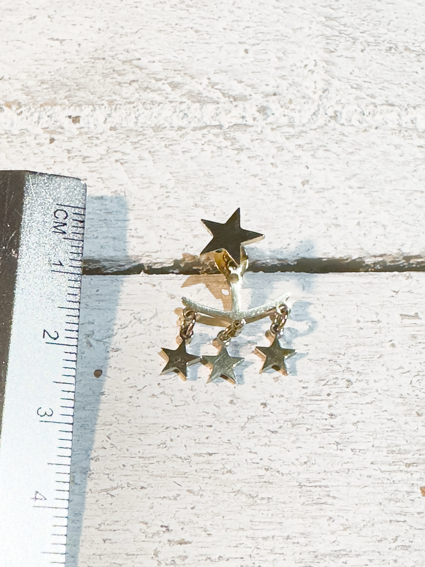 Pendientes dos capas estrellas