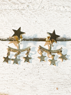Pendientes dos capas estrellas