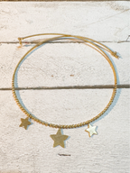 Gargantilla tres estrellas