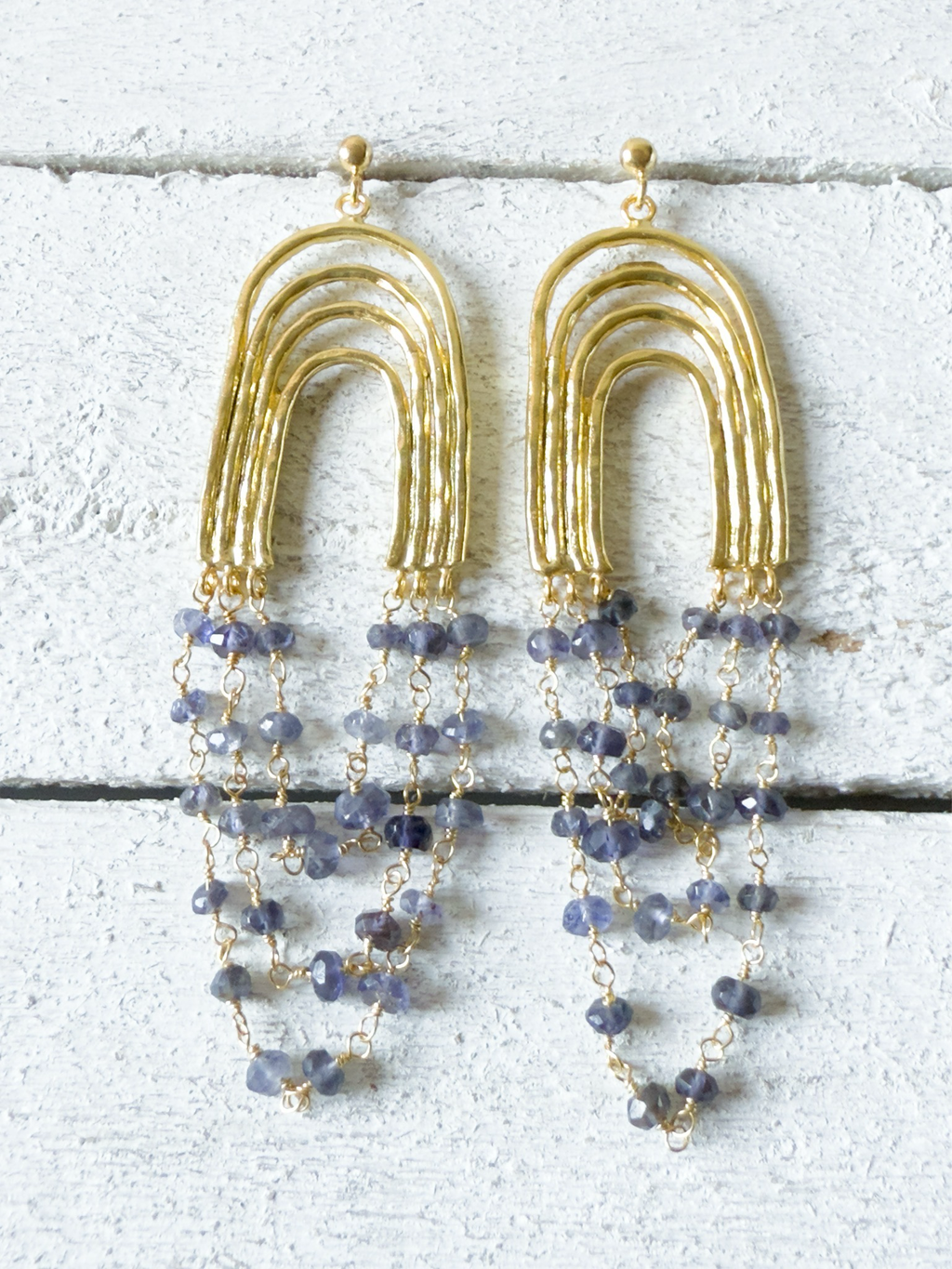 Pendientes Egipto cascada