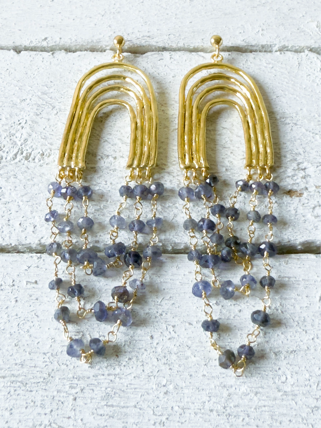 Pendientes Egipto cascada