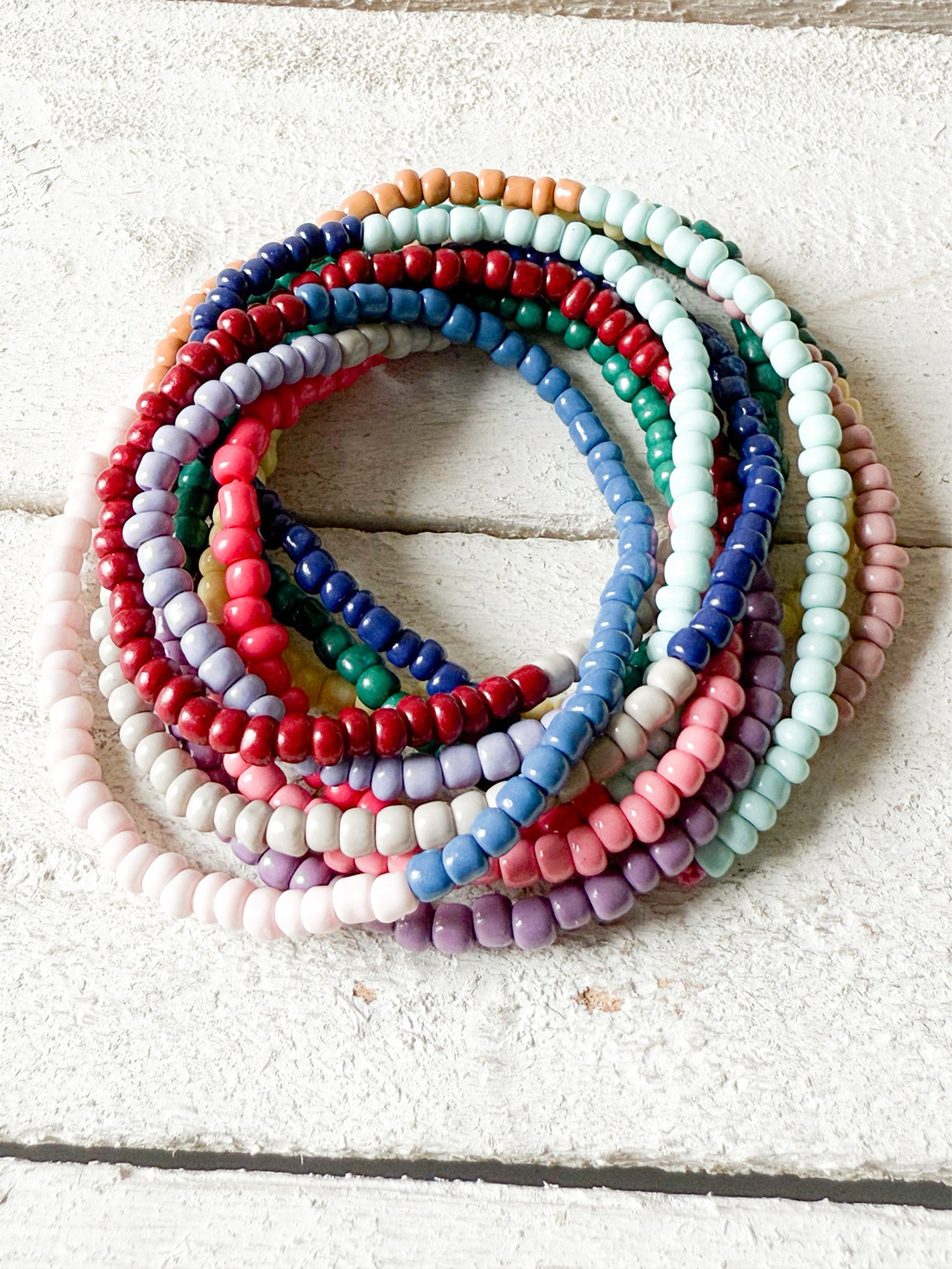 Collar extra largo franjas