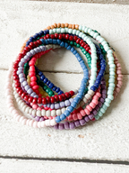 Collar extra largo franjas