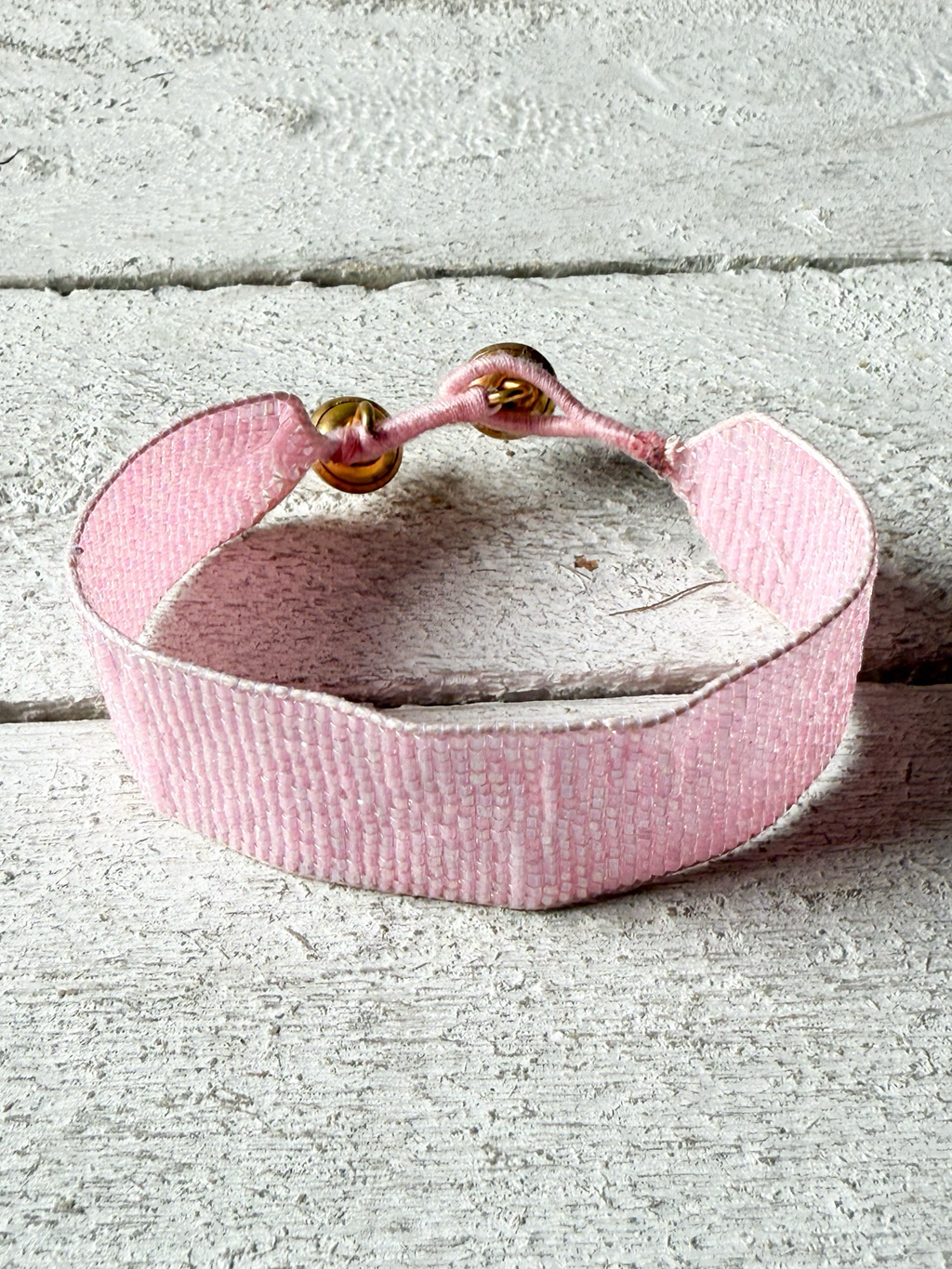 Pulsera miyuki cristales rosa cascabel 2cm