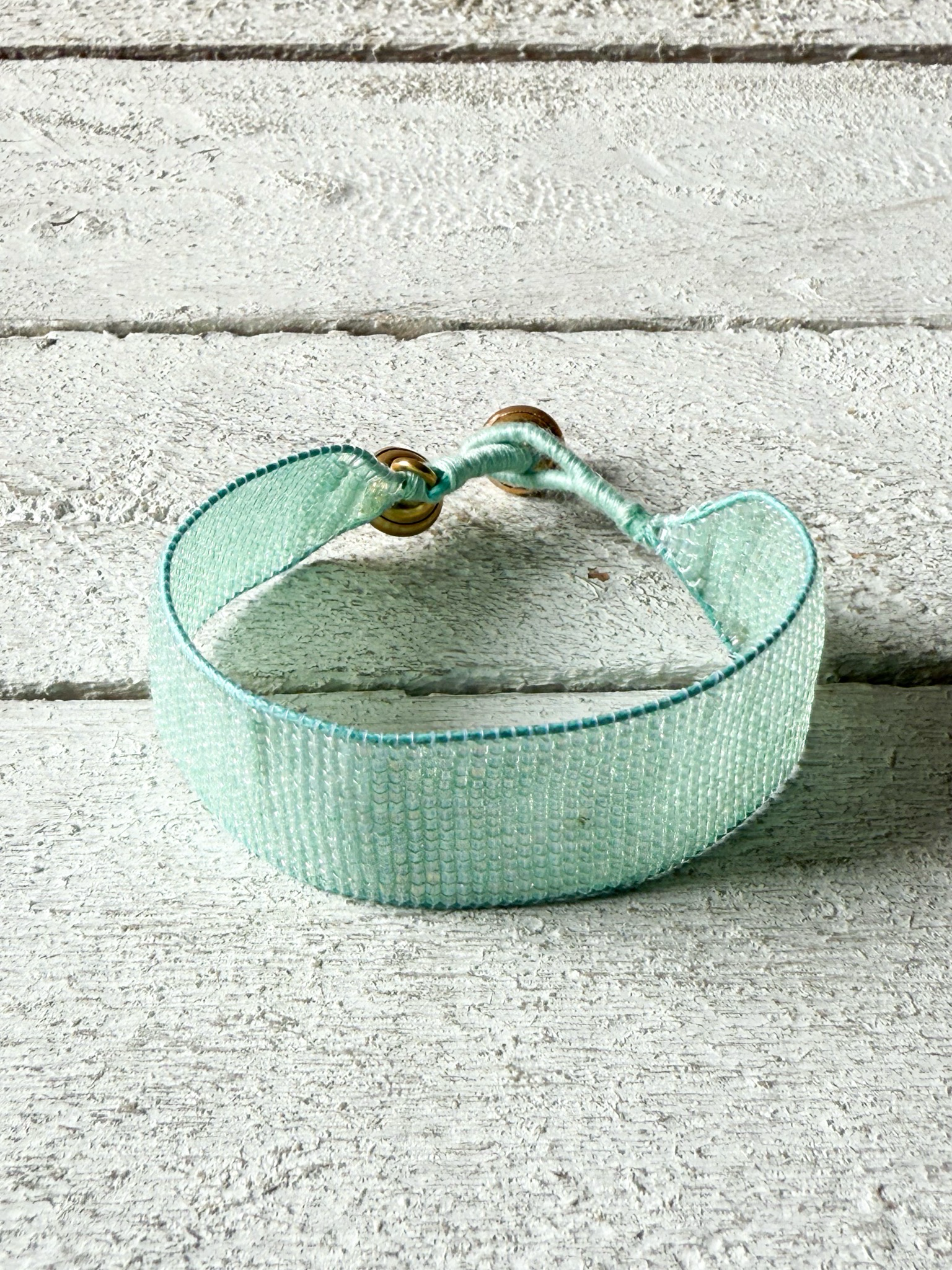 Pulsera miyuki cristales agua cascabel 2cm