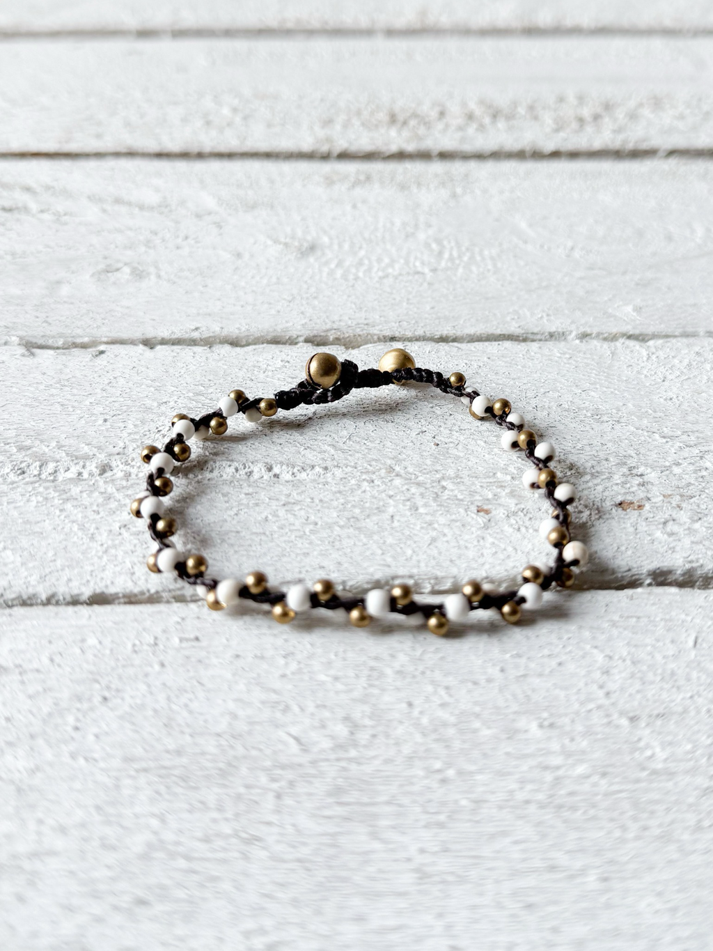 Pulsera nudos natural