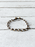 Pulsera nudos natural