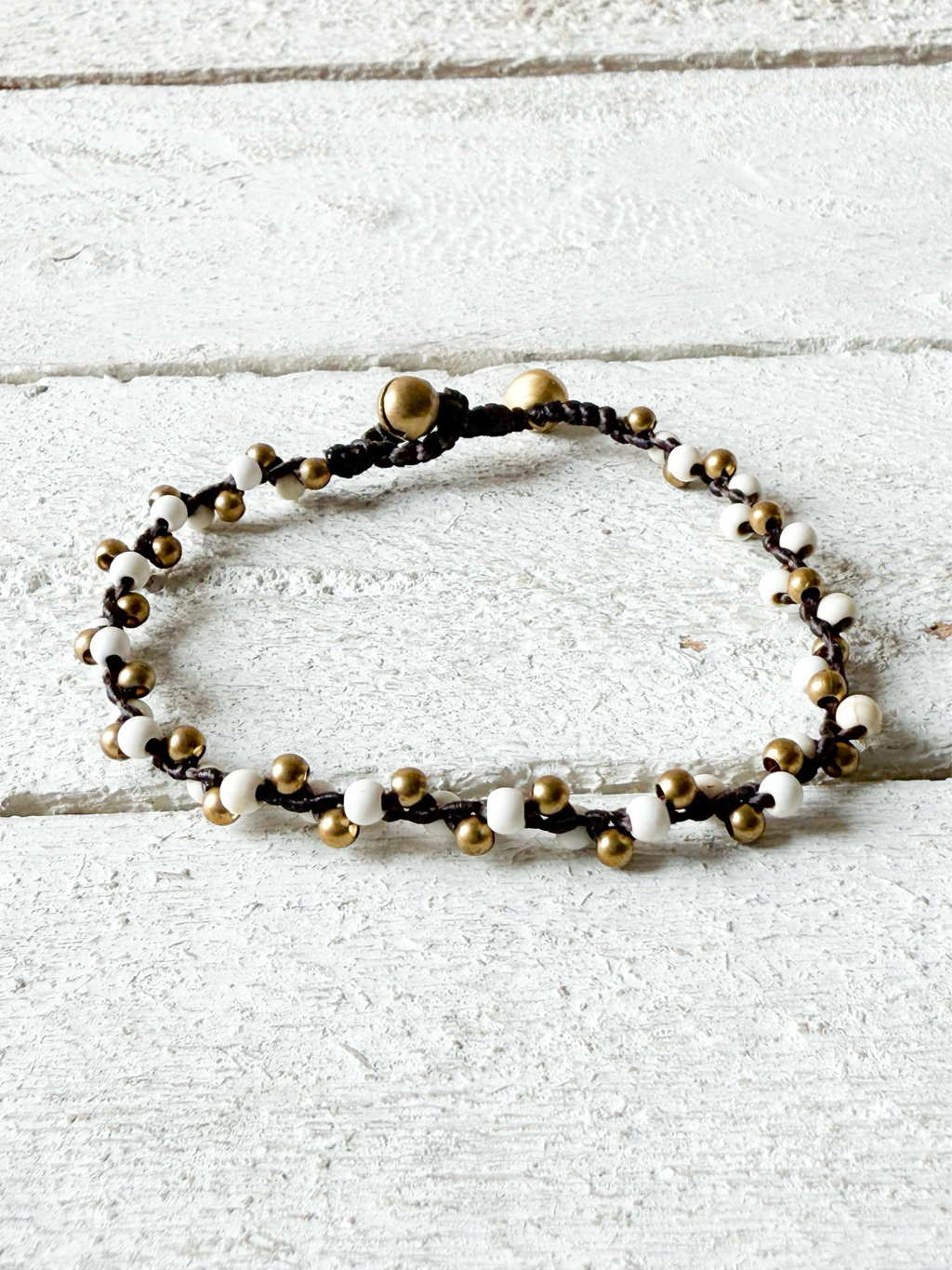 Pulsera nudos natural