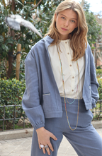 Collar miyuki mini rayas extra largo