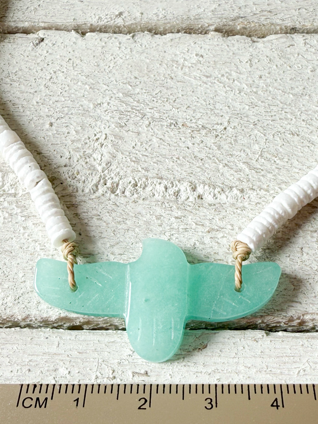 Gargantilla boho pájaro agua