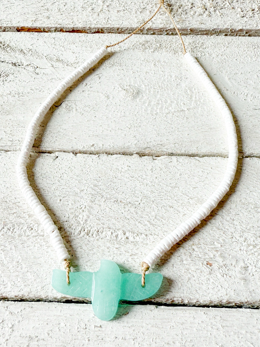 Gargantilla boho pájaro agua