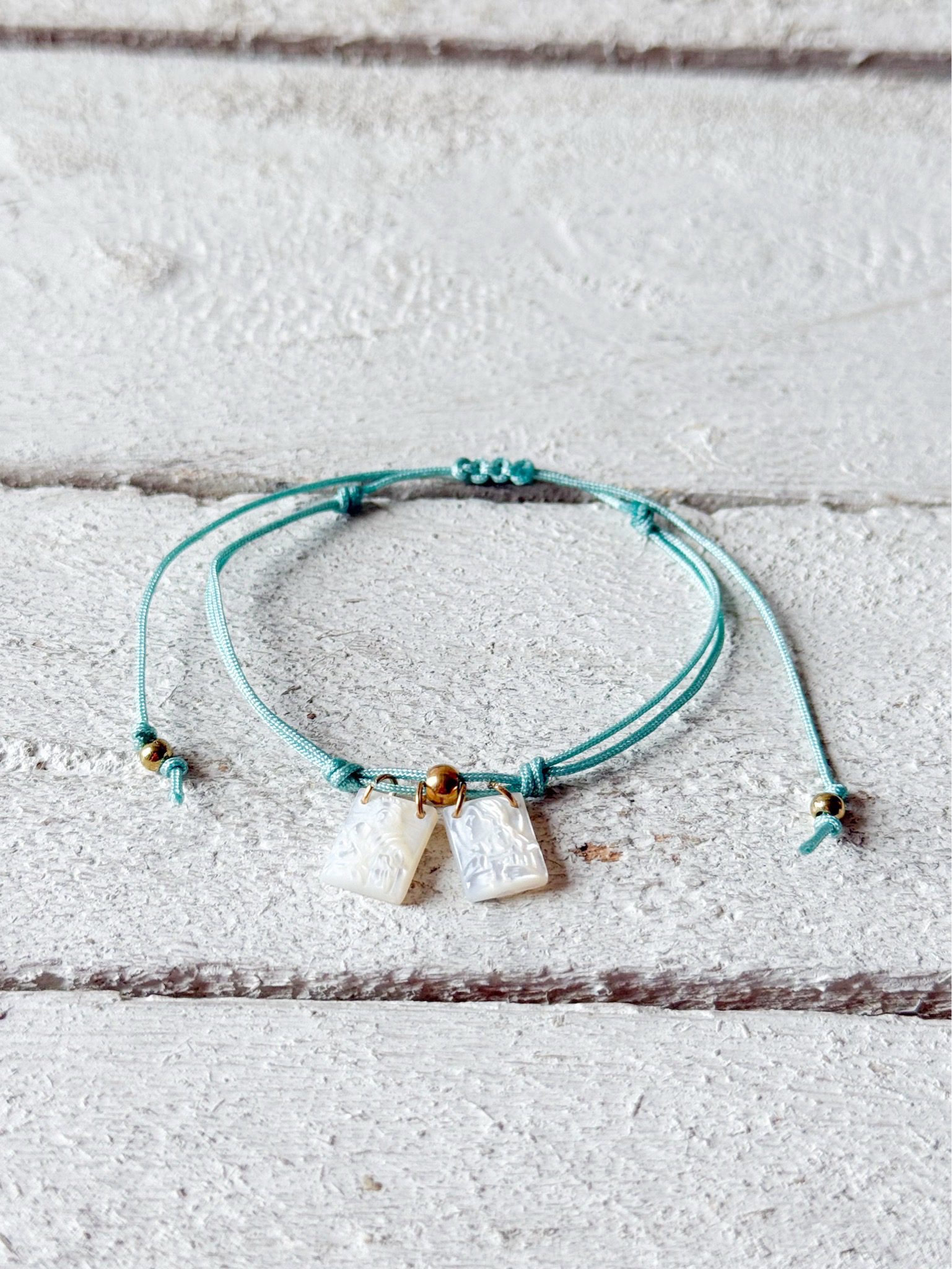 Pulsera escapulario verde