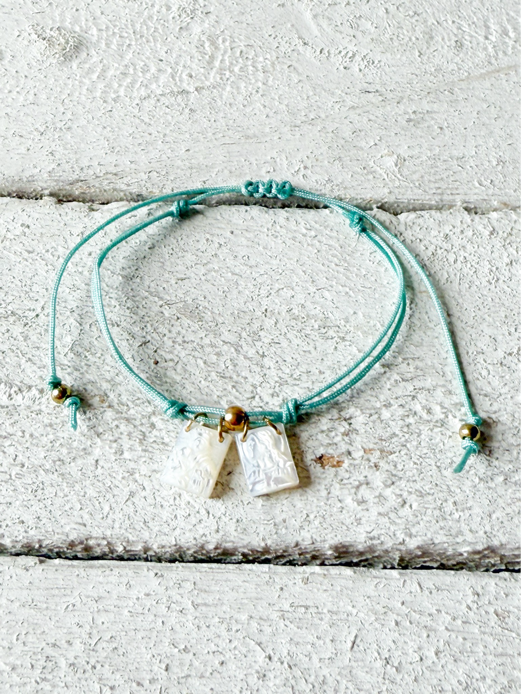 Pulsera escapulario verde