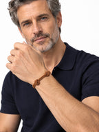 Pulseras nudos camel